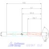 VHM-HPC fúró Weldon DIN 6535 HB 10,2 mm