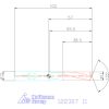 VHM-HPC fúró Weldon DIN 6535 HB 11 mm