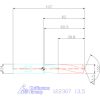 Garant VHM-HPC fúró Weldon DIN 6535 HB 13,5 mm