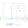 VHM-HPC fúró Weldon DIN 6535 HB 17 mm