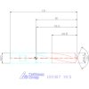 Garant VHM-HPC fúró Weldon DIN 6535 HB 19,5 mm