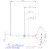 VHM-HPC fúró Weldon DIN 6535 HB 5,4 mm