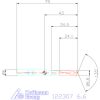Garant VHM-HPC fúró Weldon DIN 6535 HB 6,6 mm