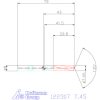 Garant VHM-HPC fúró Weldon DIN 6535 HB 7,45 mm