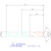 VHM nagy teljesítményű fúró Whistle-Notch DIN 6535 HE 15 mm