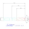 Holex VHM nagy teljesítményű fúró Whistle-Notch DIN 6535 HE 16,5 mm