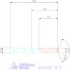 Holex VHM nagy teljesítményű fúró Whistle-Notch DIN 6535 HE 8,3 mm
