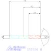 VHM nagy teljesítményű fúró Whistle-Notch DIN 6535 HE 8 mm
