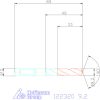 Holex VHM nagy teljesítményű fúró Whistle-Notch DIN 6535 HE 9,2 mm