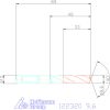 Holex VHM nagy teljesítményű fúró Whistle-Notch DIN 6535 HE 9,6 mm