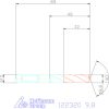 Holex VHM nagy teljesítményű fúró Whistle-Notch DIN 6535 HE 9,8 mm