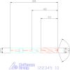 VHM nagy teljesítményű fúró Weldon DIN 6535 HB 10 mm