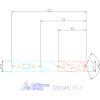 Holex VHM nagy teljesítményű fúró Weldon DIN 6535 HB 17,7 mm