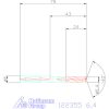Holex VHM nagy teljesítményű fúró Whistle-Notch DIN 6535 HE 6,4 mm