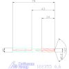 Holex VHM nagy teljesítményű fúró Whistle-Notch DIN 6535 HE 6,6 mm