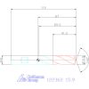 Garant Garant Diabolo VHM-HPC fúró, Weldon DIN 6535 HB 15,9 mm
