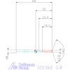 Garant Garant Diabolo VHM-HPC fúró, Weldon DIN 6535 HB 3,8 mm