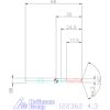 Garant Garant Diabolo VHM-HPC fúró, Weldon DIN 6535 HB 4,3 mm