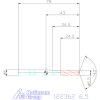 Garant Garant Diabolo VHM-HPC fúró, Weldon DIN 6535 HB 6,5 mm