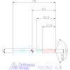 Garant Garant Diabolo VHM-HPC fúró, Weldon DIN 6535 HB 6,8 mm