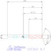 Garant Garant Diabolo VHM-HPC fúró, Weldon DIN 6535 HB 8,7 mm
