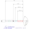 Garant Garant Diabolo VHM-HPC fúró, Weldon DIN 6535 HB 6,5 mm