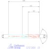 VHM-HPC fúró hengeres szárral DIN 6535 HA 10 mm
