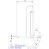 VHM-HPC fúró hengeres szárral DIN 6535 HA 1 mm