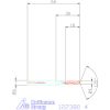 VHM-HPC fúró hengeres szárral DIN 6535 HA 4 mm