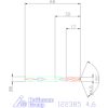 Garant VHM-HPC fúró Weldon DIN 6535 HB 4,6 mm