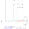 Garant VHM-HPC fúró Weldon DIN 6535 HB 6,3 mm
