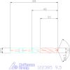 Garant VHM-HPC fúró Weldon DIN 6535 HB 9,5 mm