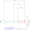 Garant VHM-HPC fúró Weldon DIN 6535 HB 9,8 mm