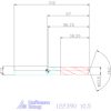 Holex Holex Pro INOX VHM nagy teljesítményű fúró hengeres szárral DIN 6535 HA 10,5 mm