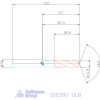 Holex Holex Pro INOX VHM nagy teljesítményű fúró hengeres szárral DIN 6535 HA 10,8 mm