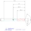 Holex Holex Pro INOX VHM nagy teljesítményű fúró hengeres szárral DIN 6535 HA 11,2 mm