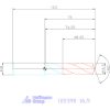 Holex Holex Pro INOX VHM nagy teljesítményű fúró hengeres szárral DIN 6535 HA 16,5 mm