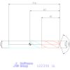 Holex Holex Pro INOX VHM nagy teljesítményű fúró hengeres szárral DIN 6535 HA 16 mm