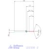 Holex Holex Pro INOX VHM nagy teljesítményű fúró hengeres szárral DIN 6535 HA 2 mm