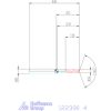 Holex Holex Pro INOX VHM nagy teljesítményű fúró hengeres szárral DIN 6535 HA 4 mm