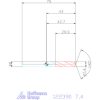 Holex Holex Pro INOX VHM nagy teljesítményű fúró hengeres szárral DIN 6535 HA 7,4 mm