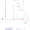 Holex Holex Pro INOX VHM nagy teljesítményű fúró hengeres szárral DIN 6535 HA 9,9 mm