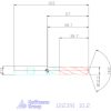 Holex Holex Pro INOX VHM nagy teljesítményű fúró hengeres szárral DIN 6535 HB 10,2 mm