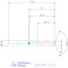 Holex Holex Pro INOX VHM nagy teljesítményű fúró hengeres szárral DIN 6535 HB 11,2 mm