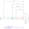 Holex Holex Pro INOX VHM nagy teljesítményű fúró hengeres szárral DIN 6535 HB 11,8 mm