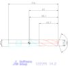 Holex Holex Pro INOX VHM nagy teljesítményű fúró hengeres szárral DIN 6535 HB 14,2 mm