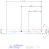 Holex Holex Pro INOX VHM nagy teljesítményű fúró hengeres szárral DIN 6535 HB 14 mm