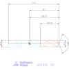 Holex Holex Pro INOX VHM nagy teljesítményű fúró hengeres szárral DIN 6535 HB 15 mm