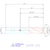 Holex Holex Pro INOX VHM nagy teljesítményű fúró hengeres szárral DIN 6535 HB 19,3 mm
