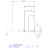 Holex Holex Pro INOX VHM nagy teljesítményű fúró hengeres szárral DIN 6535 HB 4,1 mm